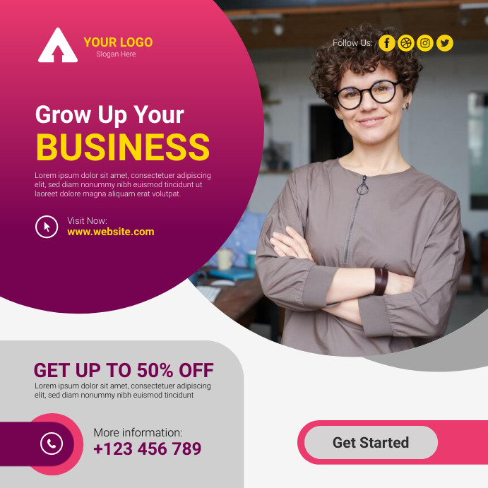 Шаблон Business Poster Flyer Template | PosterMyWall