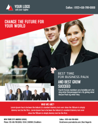 business event flyer template