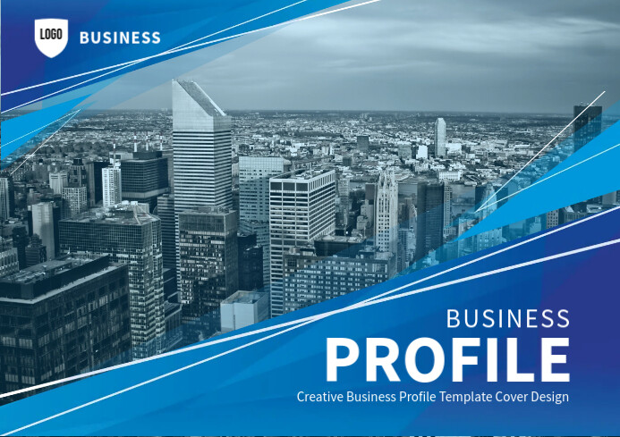 Profile Front Cover Examples Business Profile Cover Template | PosterMyWall