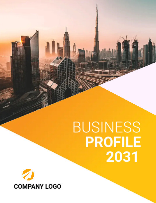 Profile Front Cover Examples Business Profile Cover Template | PosterMyWall