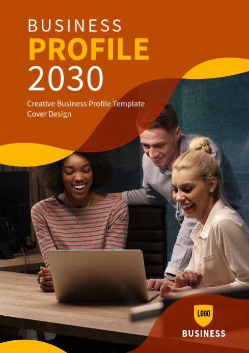 Profile Front Cover Examples Business Profile Cover Template | PosterMyWall