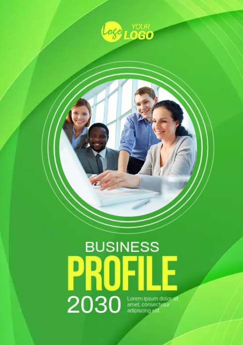Profile Front Cover Examples Business Profile Cover Template | PosterMyWall