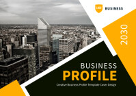 Sort Business Profile A4 Template