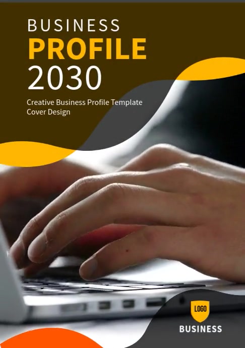 Profile Front Cover Examples Business Profile Cover Template | PosterMyWall