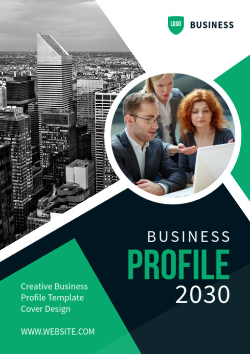 Profile Front Cover Examples Business Profile Cover Template | PosterMyWall