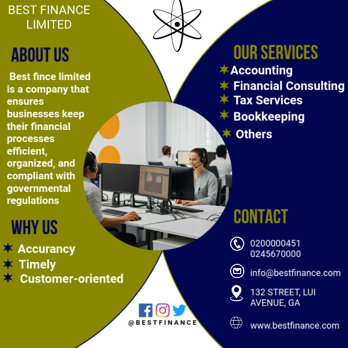Business profile Template | PosterMyWall