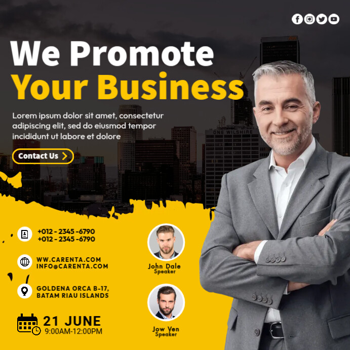 Business Promotion Ads Template | PosterMyWall
