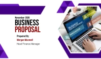Business Proposal Tag template
