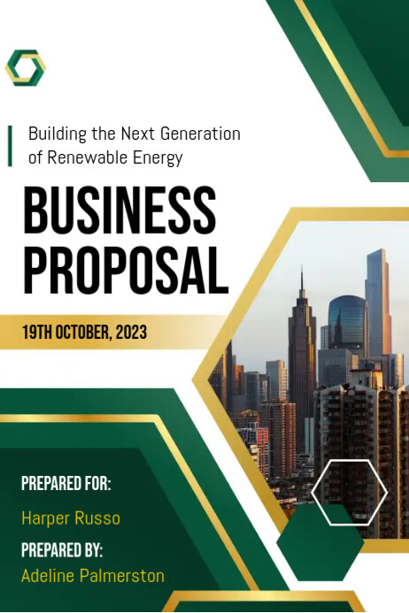 Project Proposal Poster Example Business Proposal Template | PosterMyWall