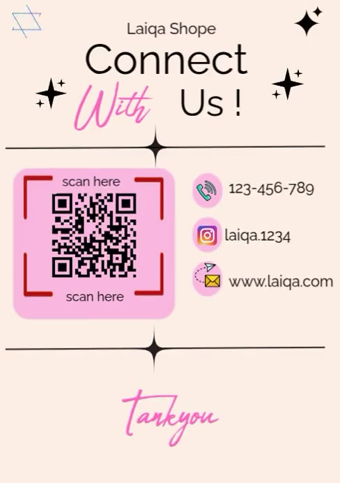 Plantilla de Business QR Code Poster | PosterMyWall
