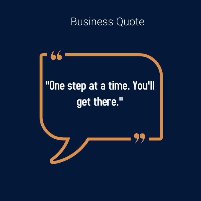 Business Quote Template PosterMyWall