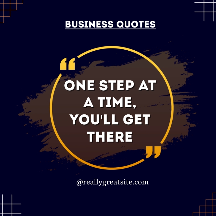 Business Quotes Template PosterMyWall