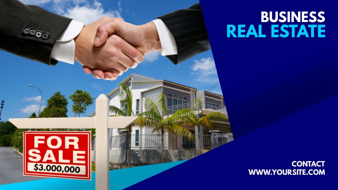 Business real estate Apresentação (16:9) template