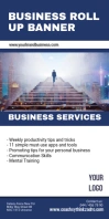 Business roll Up Banner Template Fair Expo Ad