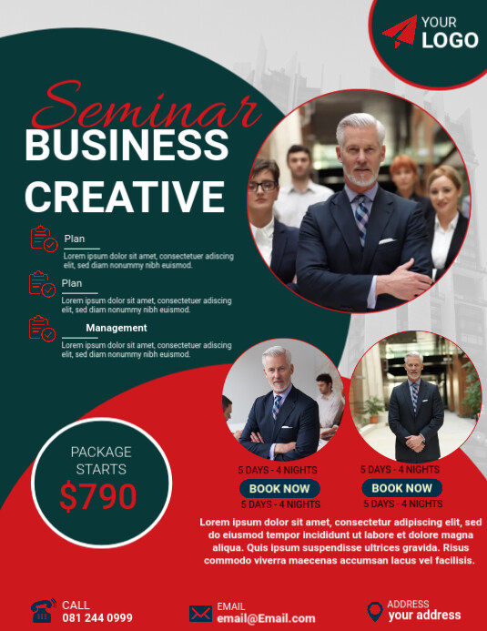Business Seminar Flyer Template | PosterMyWall