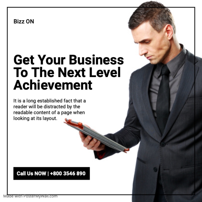 Business Service Ad Template | PosterMyWall