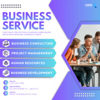สีขาว Business Service Promotion Instagram Post Template