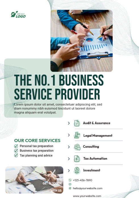 Business Service Provider Flyer Template | PosterMyWall