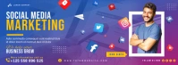 Business social media facebook cover template