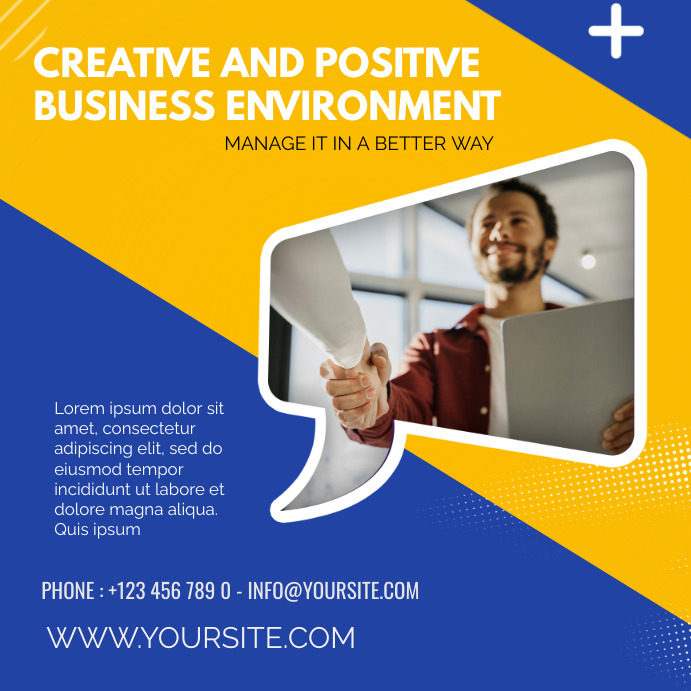 Business Solution Ads Template | PosterMyWall