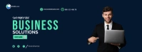 BUSINESS SOLUTIONS facebook cover template