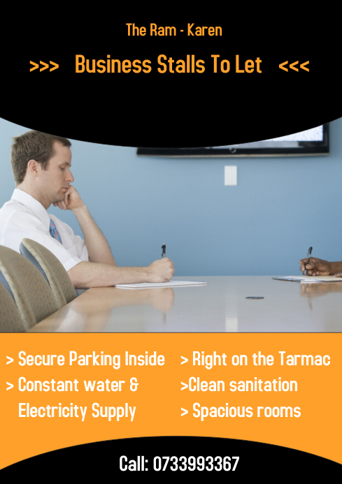 Business Space A4 template
