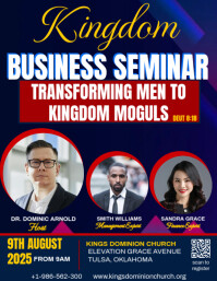 Business Summit Ad Flyer template