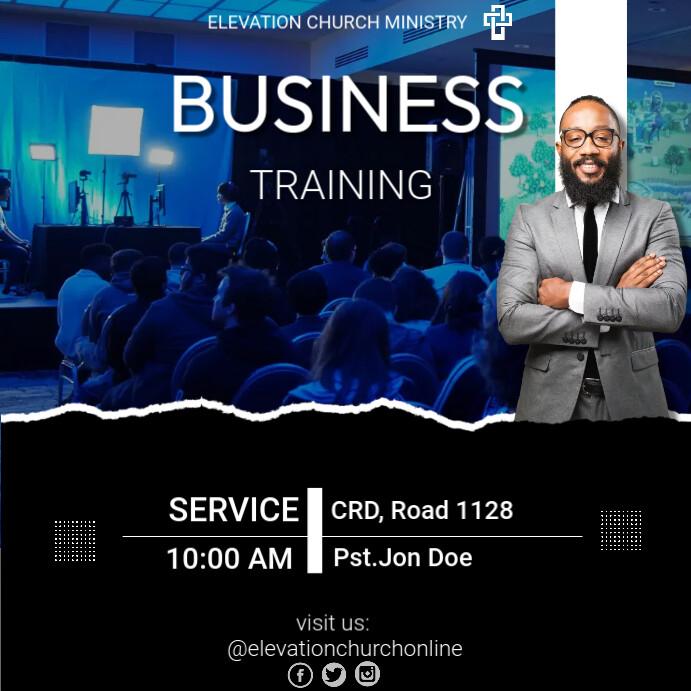BUSINESS SUNDAY (18) Instagram Post template