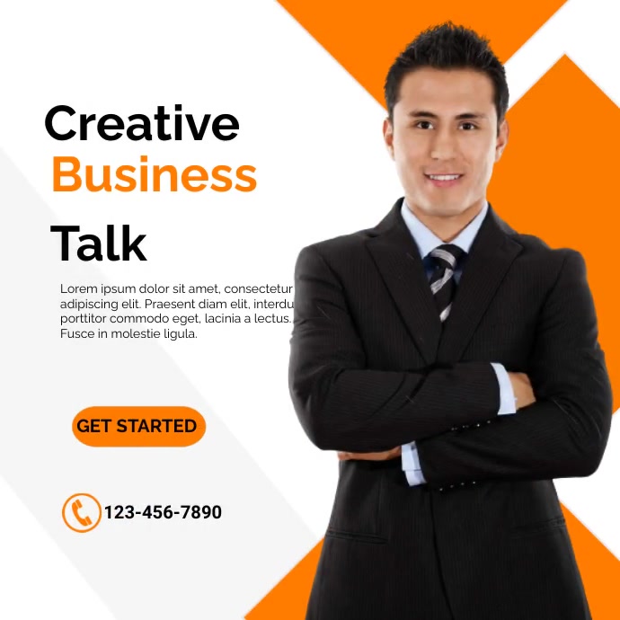 Business Talk Instagram Post Template | PosterMyWall