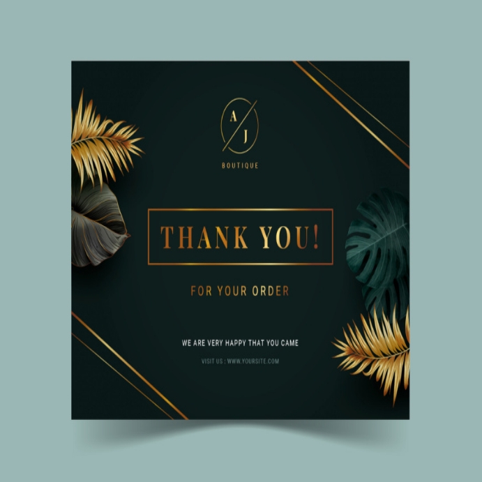 Artistic Business Thank You Cards Design Nature Artistic Business Thank You Cards Design Nature
