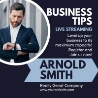Business Tips Instagram Post template