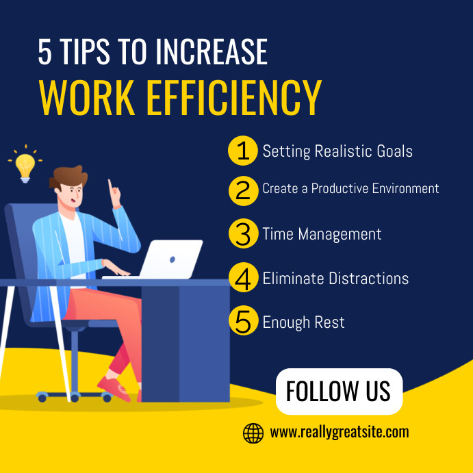 Business Tips Template | PosterMyWall