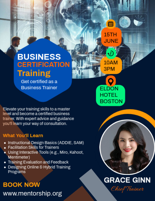 Business Training Ad Flyer Template | PosterMyWall