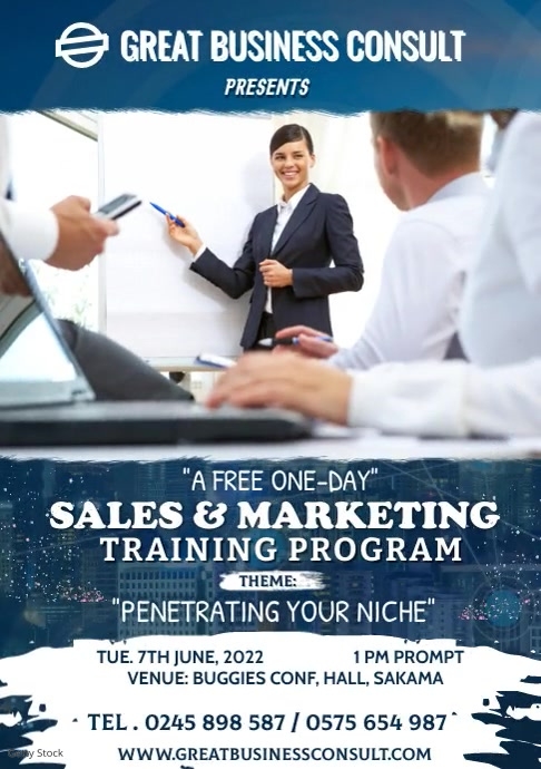 Training Programme Flyer Example business training flyer Template | PosterMyWall