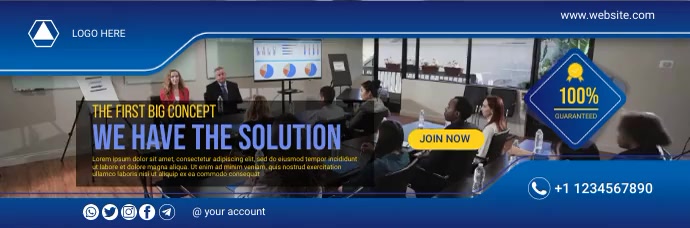 Business Video Email Header Template | PosterMyWall