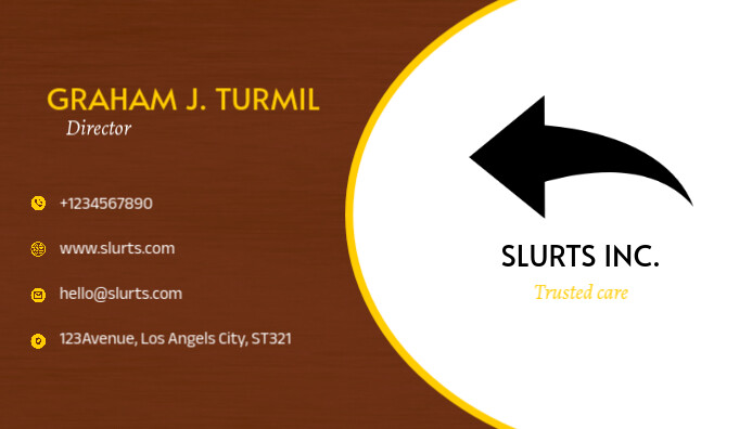 Business Visiting Card Template Besigheidskaart