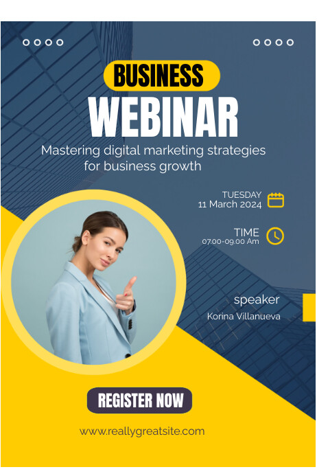 Copy of Business webinar | PosterMyWall