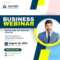 BUSINESS WEBINAR Template | PosterMyWall