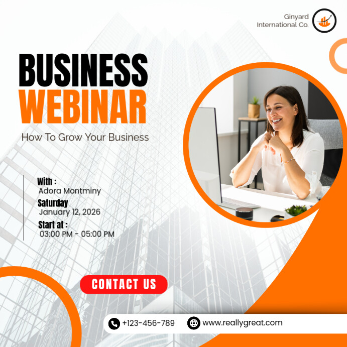 Copy of Business Webinar | PosterMyWall