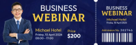 Business Webinar Event Encabezado de correo electrónico template