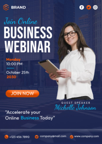 Business Webinar Template | PosterMyWall