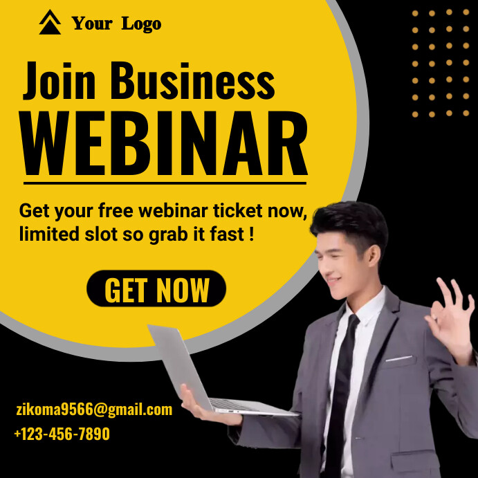 Copy of Business webinar Temple flyer | PosterMyWall