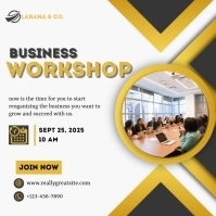 Business Workshop Template | PosterMyWall