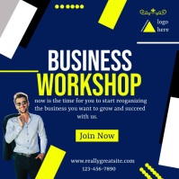 Business workshop Instagram post Template | PosterMyWall