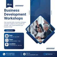 Business Workshop Poster Instagram 帖子 template