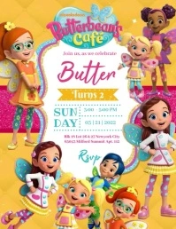 butterbean's cafe Flyer (US Letter) template