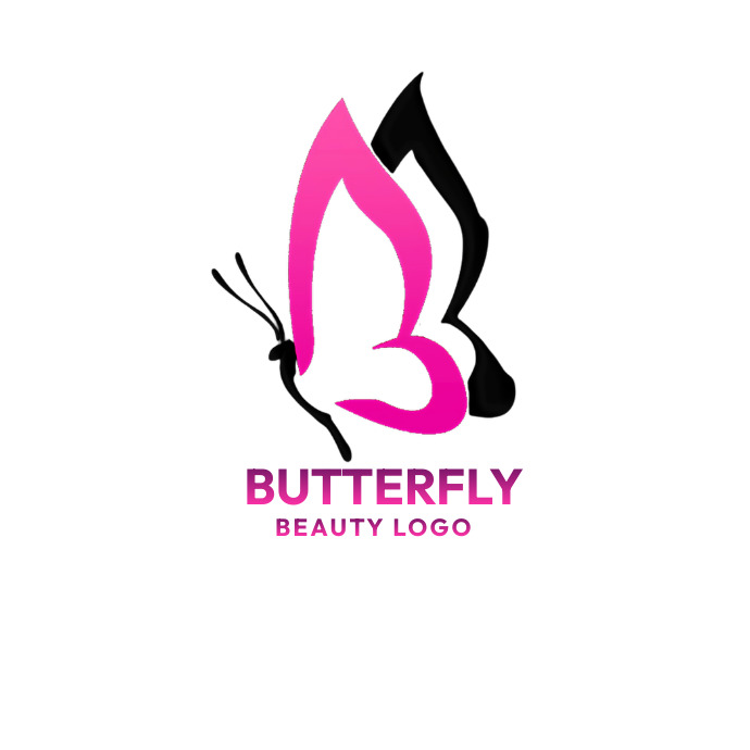 Butterfly Beauty Logo Design Template | PosterMyWall