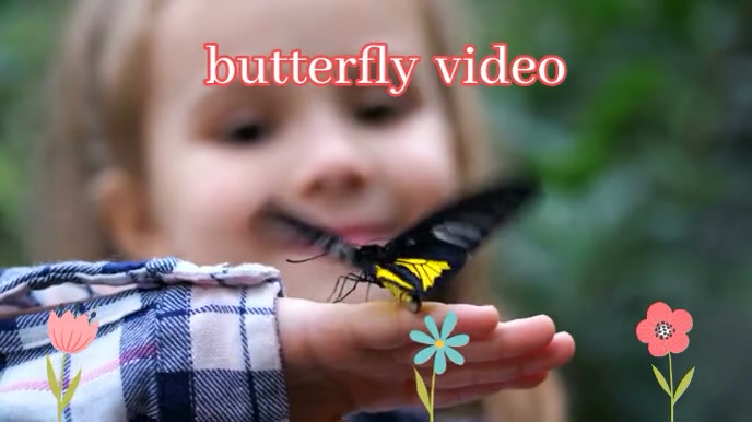 Butterfly Template | PosterMyWall