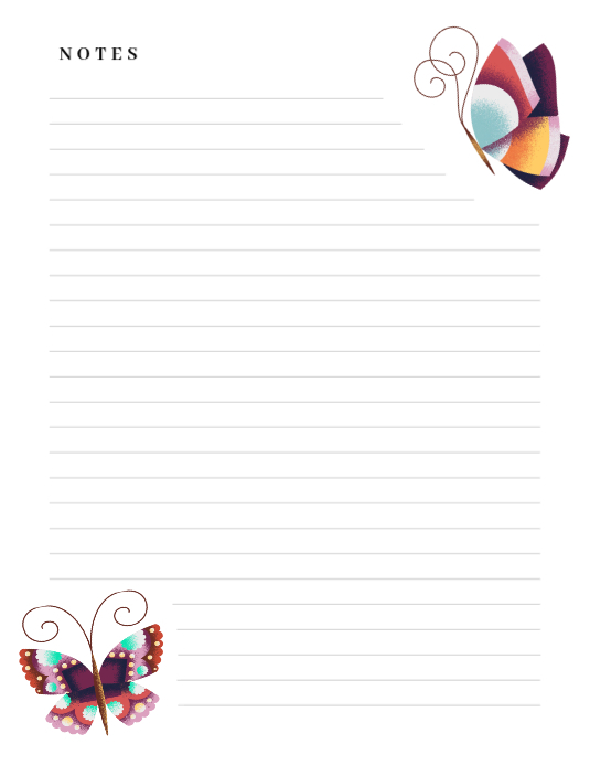 White Notes Flyers Template | PosterMyWall