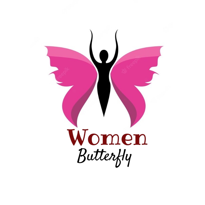 Butterfly logo, butterfly beauty logo 徽标 template